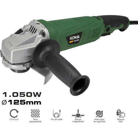 Elektrische Mühle, 1050W, Ø115mm, 228x355cm Koma Werkzeuge 08721 (1/5)