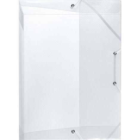 herlitz Heftbox A4 PP transluzent farblos Rückenbreite 4cm Heftbox