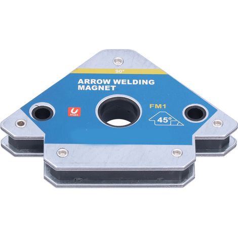 Support magnétique de soudage, positionneur d'angle 45° 90° 135°, aimant ferrite puissant, fixation FM1-M