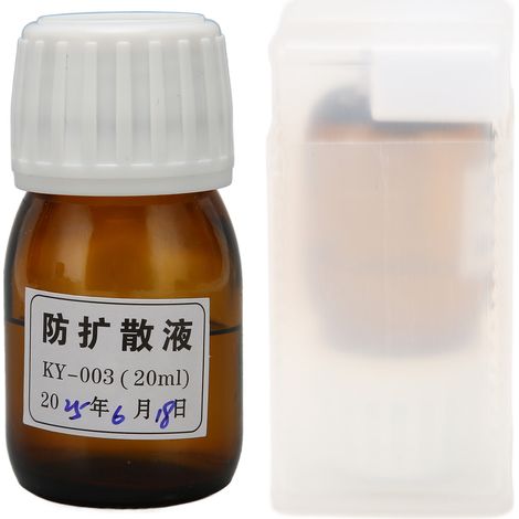 Huile de réparation pour montres haute performance, prévient la diffusion, idéale pour objectifs d'appareils photo et instruments, flacon de 20ml. (1/5)