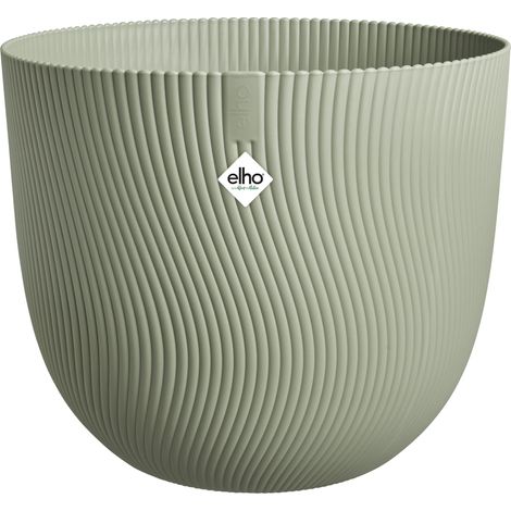 Vaso da fiori rotondo - ELHO - Sereh Rotondo 60 - 110 L - Ø 59 x H 51 cm - Verde - Interno/esterno (1/5)
