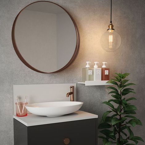 Splashback Silk Grey Glass Bathroom Backsplash 250mmx600mmx4mm