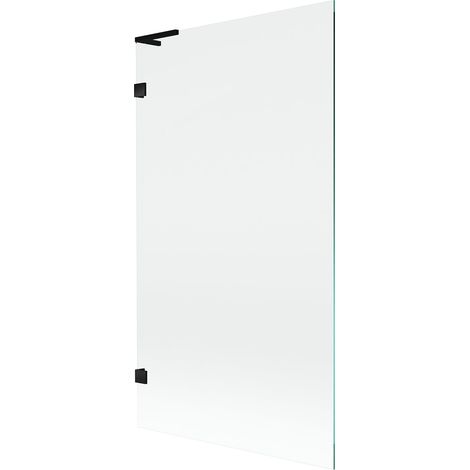 Mexen Lunar L mampara de baño de 1 hoja 100 x 150 cm, transparente, negro - 897L-100-000-70-00 (1/5)
