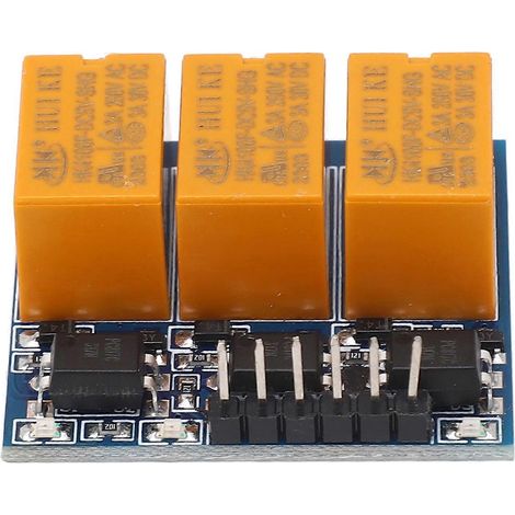 DC 3,3–5 V HK Kleinrelaismodul mit Lichtanzeige, störungsresistenter Mikrorelaisplatine mit Optokoppler