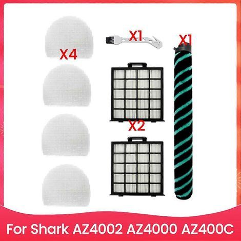 Filtre pour aspirateur brosse pour aspirateur Filtre de brosse pour aspirateur filtre de 8PCS Aspirateur Brosse and Filtre Accessoires Lot pour AZ4002 AZ4000 AZ400C Aspirateur Accessoires Re (1/5)