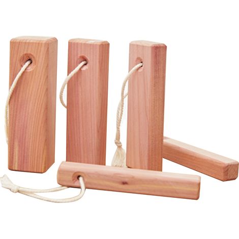Bande de bois de cèdre pour placard à chaussures, désodorisante contre les moisissures et les insectes (1/5)