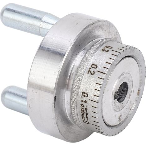 Volant manuel en alliage d'aluminium 50mm avec poignée et graduation 0‑1mm pour fraiseuse (1/5)