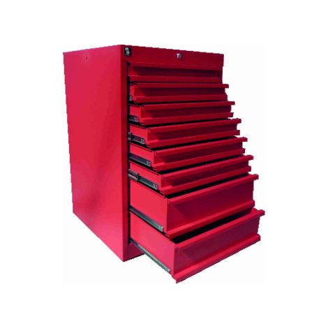 Cajoneras herramientas DELK8 con 8 cajones medidas 590 x 628 x 950 mm