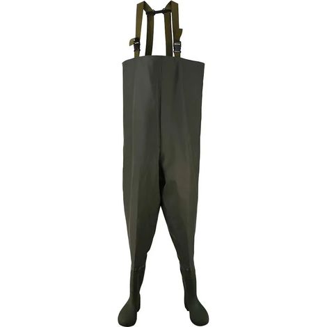 Waders PVC haute résistance soudure qualité poche intérieure (1/5)