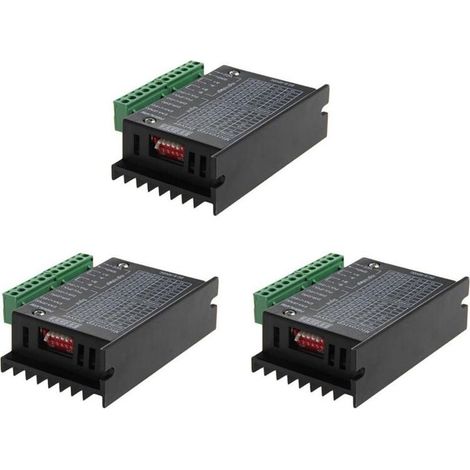 3X Upgrade TB6600 Driver per motori passo-passo a 32 suddivisioni 42/57/86 4.0A 42VDC Driver portatile (1/2)
