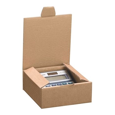 Boîte postale Kraft Brun 6x15x15 - Lot de 50 (1/2)