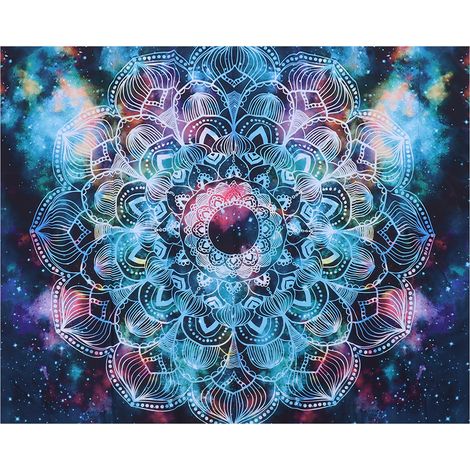 Tenture Murale en Polyester Décorative, Tapis Suspendu pour Décoration Intérieure 150x130cm (1/5)