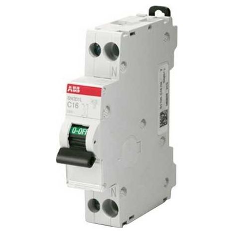 Sn201 L C16 1P Interruptor Automático Magnetotérmico