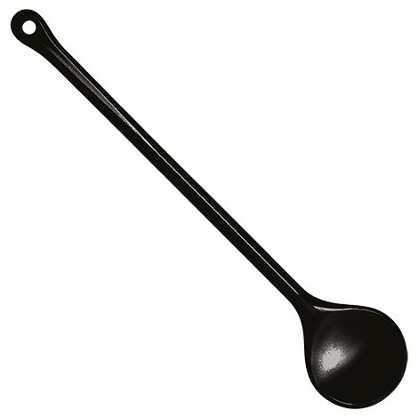 Cuillère de Service Ronde Noire L 31 cm - Emga