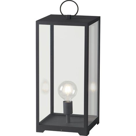 Lume per esterno MIRAGE in metallo antracite con diffusore in vetro (1/3)