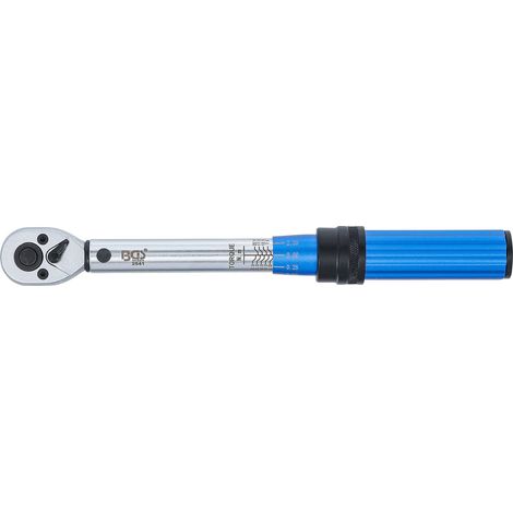 BGS Drehmomentschlüssel Abtrieb Außenvierkant 10 mm (3/8") 5 - 25 Nm - 2841