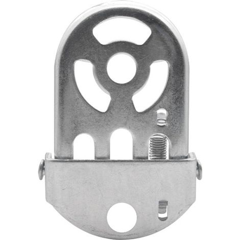 2 pedales traseros plegables para sillín de bicicleta (plateados) (1/5)
