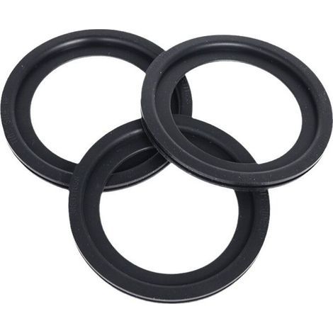 Replacement toilet seals (3 pieces) for Dometic 300, 310 and 320 kits - Replacement part no. 385311658 (1/4)