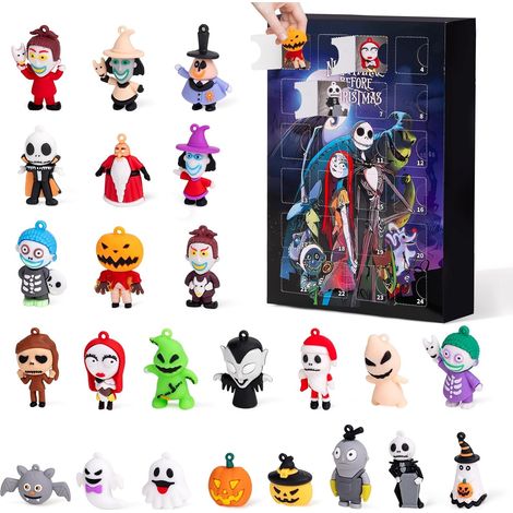 Calendrier de l'Avent Noël 2025 - 24 Objets de Collection pour Enfants, Adultes et Adolescents(B) (1/5)