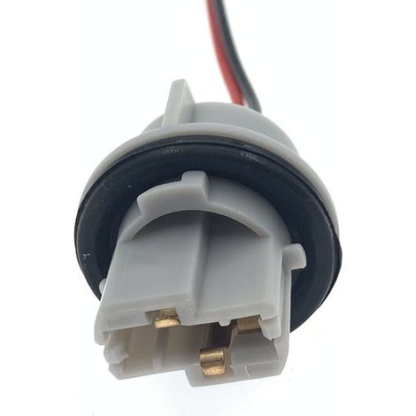 T20 bulb socket for cars, steering, brake, reverse, for Japanese sedans, T20/21W socket with one or two wires -- T20 socket with one wire