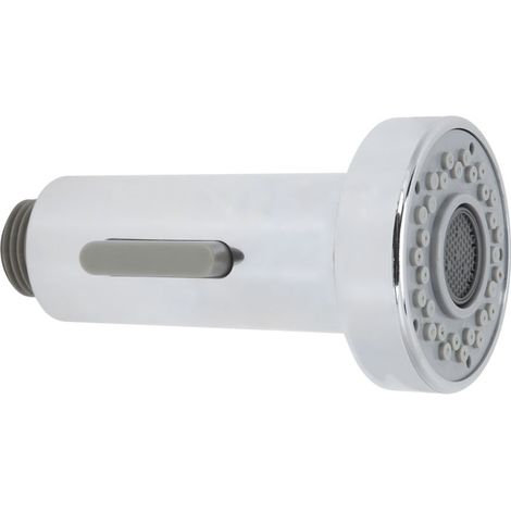 Tête de pulvérisation de robinet de cuisine, 2 fonctions, remplacement de tête de robinet pour robinet mitigeur, chromé, G1/2" (1/5)