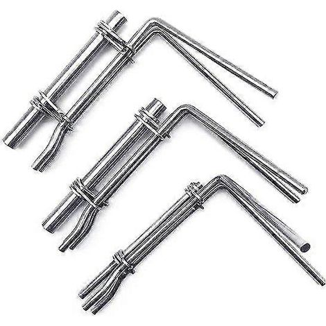 Kit d'outils d'installation pour joint de tige de piston de vérin hydraulique et joint en U (1/5)
