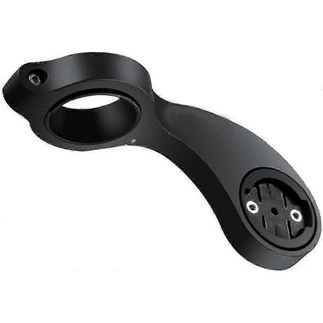 Support noir pour compteur GPS de vélo - Compatible avec les guidons de VTT (1 pièce) (1/4)