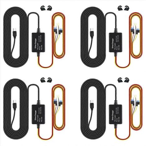 Pour kit de câblage UP03 uniquement : port USB-C pour moniteur de stationnement 24 h Omni A810 X200 M500 Omni. Câble d'alimentation (1/5)