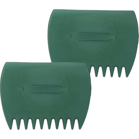 Ramasse-feuilles à main, lot de 2 – Râteaux légers (1/5)