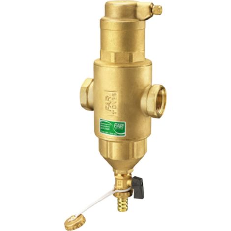 COMBIFAR Defangatore e Disaeratore Per Impianti Termici Con Attacchi Rame 3/4"