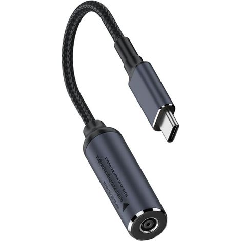 Cavo di alimentazione maschio CC da 100 W tipo C a USB-C PD per telefoni, tablet e laptop (1/4)