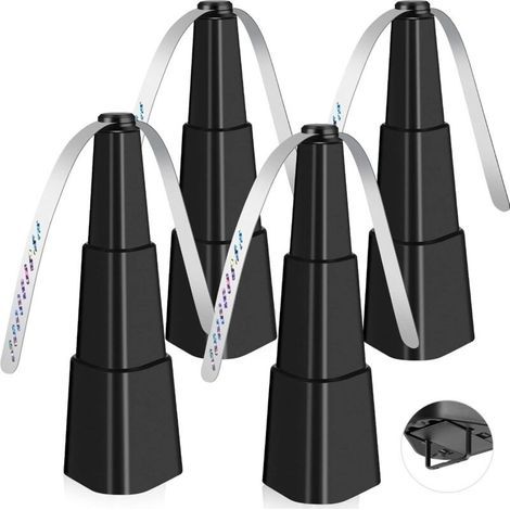 Set di 4 ventilatori da tavolo antimosche – Repellente per mosche per uso interno ed esterno – Portatile e automatico, ideale per picnic, ristoranti, feste e abitazioni. (1/5)