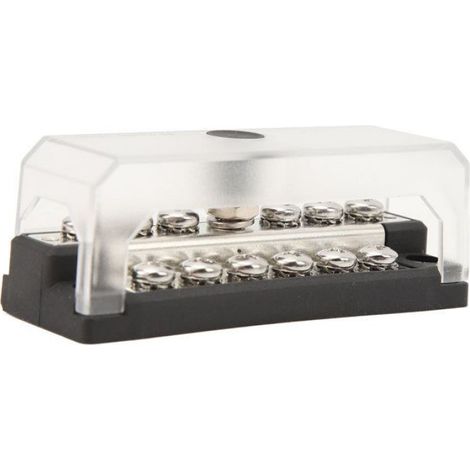 Bloc De Distribution D Alimentation - 12 Bornes - 32 V 100 A - Pour Camions Camping Cars Bateaux - 1 Unite (1/5)