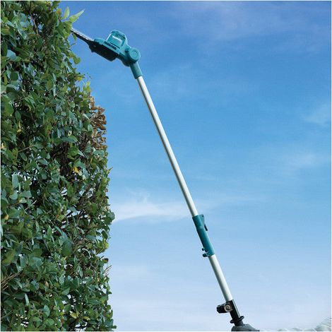 Makita – Taille-haie télescopique 46 cm 18V – Moteur Brushless – Technologie XPT – Pour branches jusqu'à 10 mm – DUN461WZ — vue 2