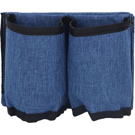 Porte-gobelet de voyage universel bleu pour bagages, accessoire mains libres pour agents de bord et voyageurs (1/5)