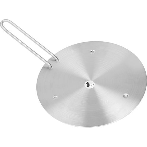 Küchenzubehör: Wärmeleitplatte für Induktionskochfelder, 24 cm Magnetadapter, gleichmäßige Wärmeverteilung (1/5)