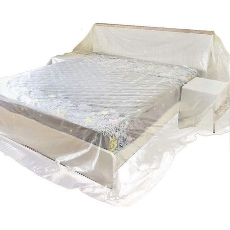 Housses de rangement pour canapé robustes en PEVA imperméables et anti-poussière, résistantes aux moisissures (XL : 300 x 400 cm) (3 m x 4 m) (1/4)