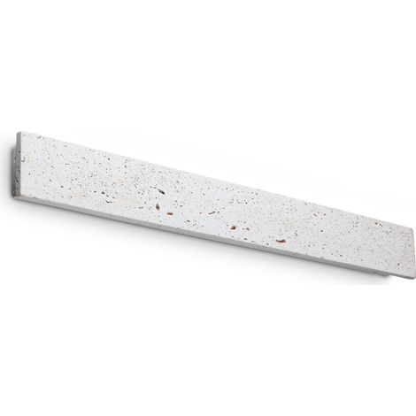 Ideal Lux applique moderna Zig Zag 1 luce LED integrato cemento policarbonato
