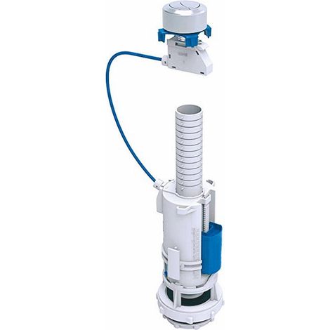 Valvola scarico wc doppio comando regolabile universale bampi cdualvalv