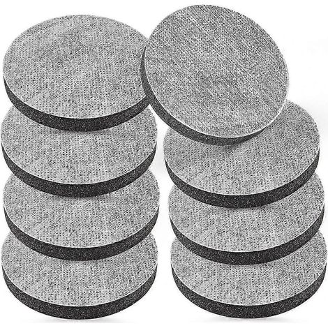 Lot de 8 filtres à eau à micro-disques, charbon actif de coque de noix de coco, compatibles avec les bouteilles d'eau et les carafes, réduisent le chlore et les impuretés. (1/5)