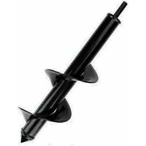 8x60cm Jardin Auger Foret Jardin Post Hole Digger avec Non-Slip Hex entranement Usine Fleur Ampoule Spirale Bedding mèche cultivateur du Sol à la Main (1/3)