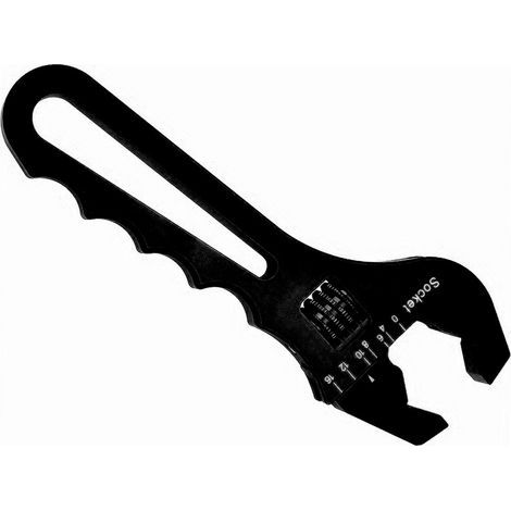 Clé à usage unique, clé légère en aluminium, accessoires de tuyaux, clé à usage unique, clé réglable, outil manuel (1/5)