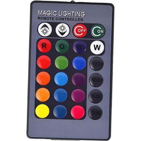 Télécommande pour ampoule LED avec fonction mémoire et 5 niveaux de luminosité (1/4)