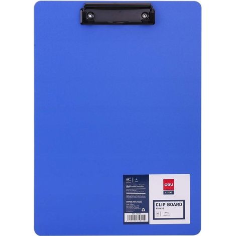 Portablocco A4 in PP blu per alimenti