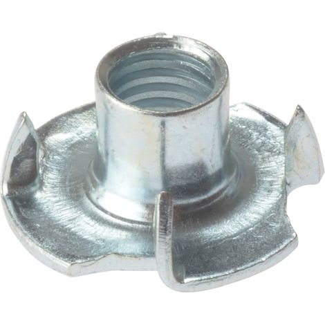 ForgeFix 10PTN6 Pronged T Nuts ZP M6 Bag 10 FORPTN6M (1/2)