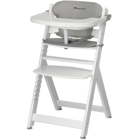 Chaise Haute + Coussin, 110 kg, White + Gray Mist (1/5)
