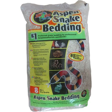 Litière pour serpents Aspen de Zoo Med de 8.8 litres - Zoo Med (1/3)