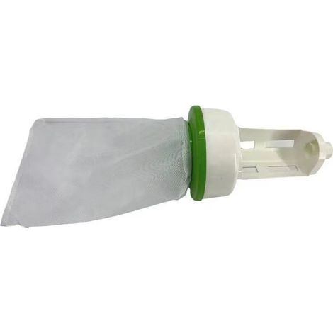 Sac de collecte des déchets B001, sac de collecte des feuilles, sac en plastique pour piscine avec tuyau et connecteur. (1/5)