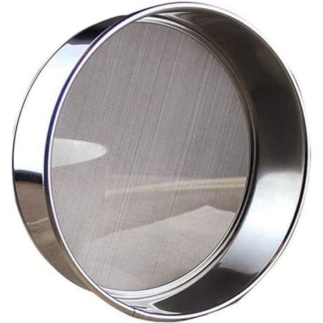 Tamis Fins en Acier Inoxydable, Tamis De Pâtisserie, Forme Ronde Tamiseur De Farine, pour La Farine Tamisée, Le Blé Dur, Les Nouilles De Riz Et Le Bouillon (5.9 1.8in) (1/5)