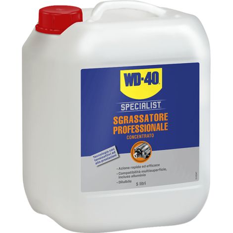 SGRASSATORE PROFESSIONALE CONCENTRATO WD 40 5 LT
